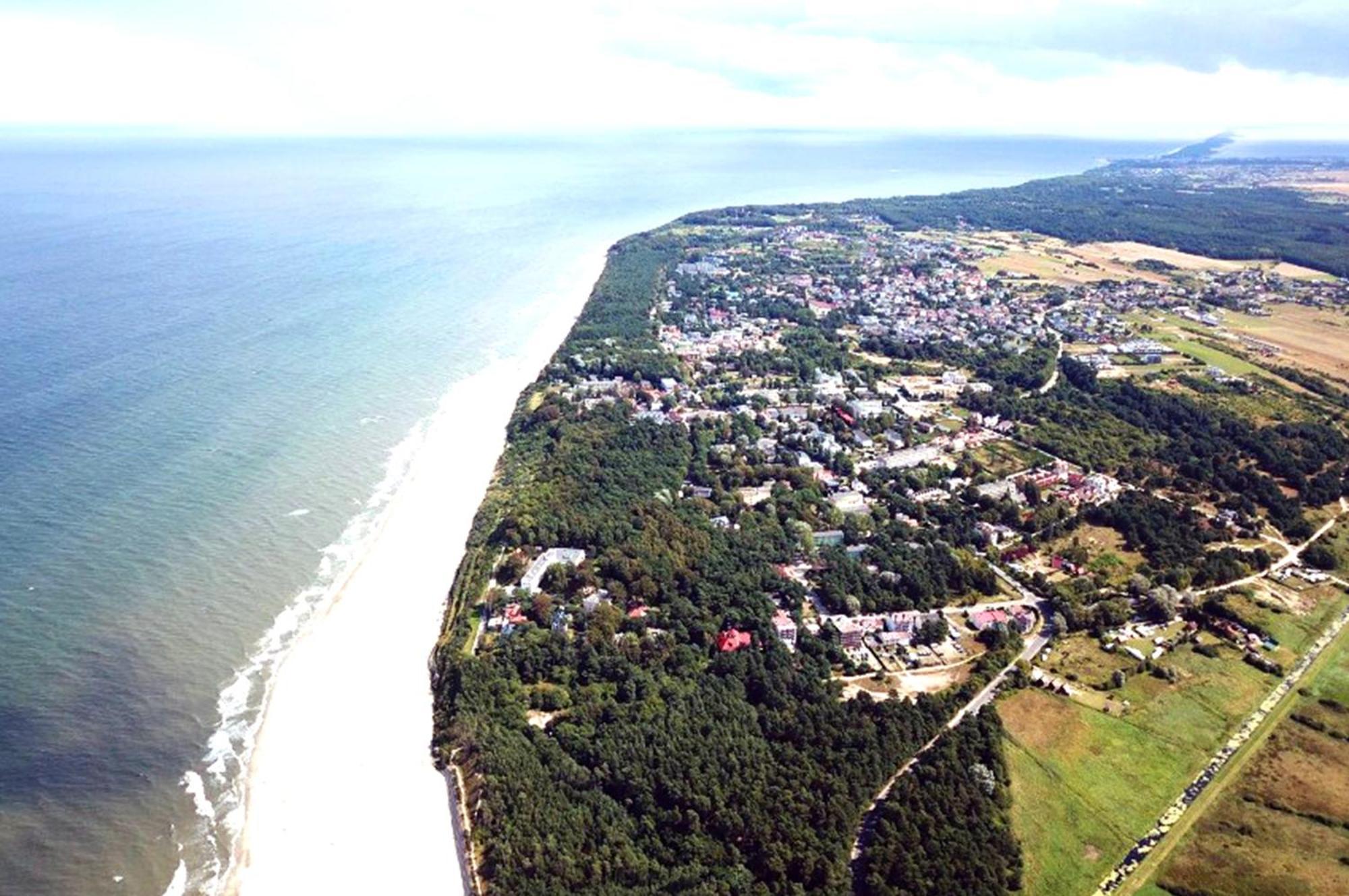 Hotel Neptun Jastrzębia Góra Esterno foto